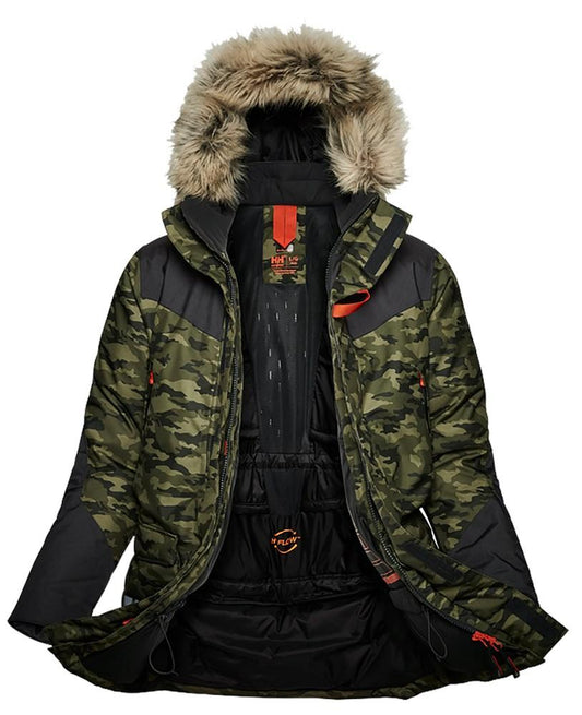 Helly Hansen Bifrost  Winterparka 71362 Gevoerd camouflage print(481)