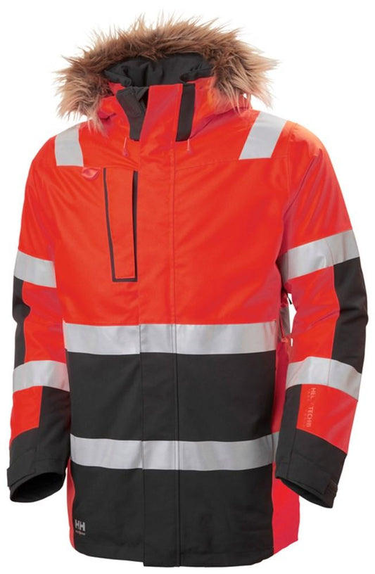 Helly Hansen Alna 2.0 Winterparka 71393 rood-ebbenhoutzwart(169)