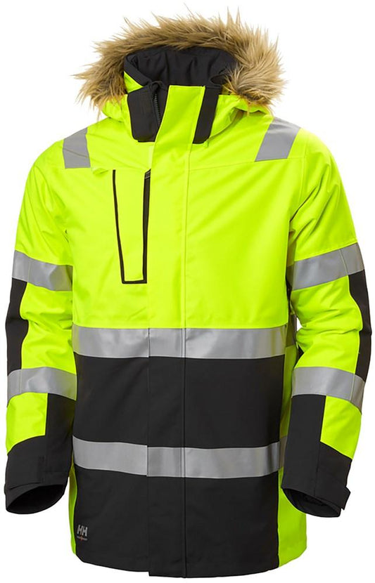 Helly Hansen Alna 2.0 Winterparka 71393 geel-ebbenhoutzwart(369)