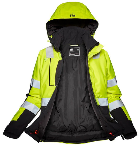 Helly Hansen Luna W Winterjassen 71398 Reflecterend HiVis geel-ebbenhoutzwart(369)
