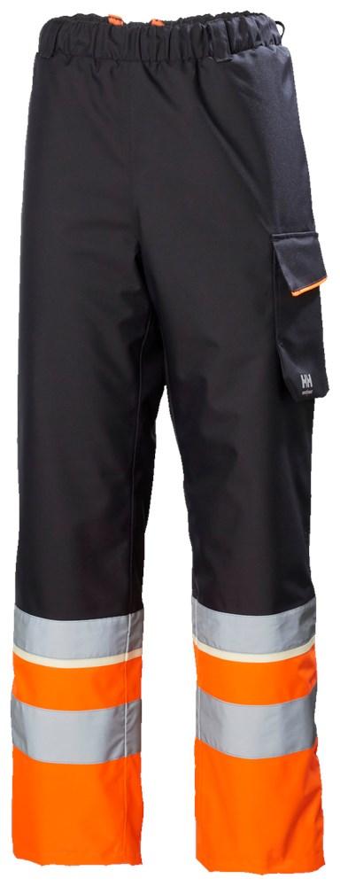 Helly Hansen UC-ME  Winterbroek 71455 CL1 Reflecterend HiVis fluo oranje-ebbenhoutzwart(269)