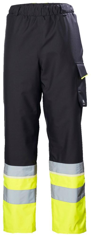 Helly Hansen UC-ME  Winterbroek 71455 CL1 Reflecterend HiVis geel-ebbenhoutzwart(369)