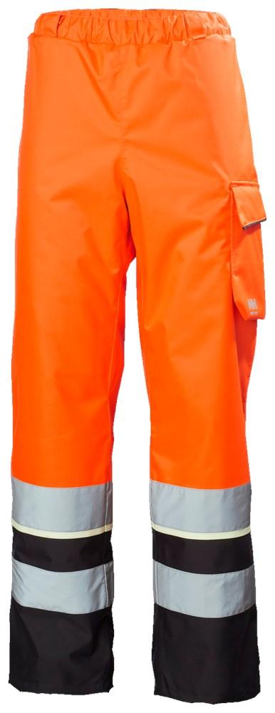 Helly Hansen UC-ME  Winterbroek 71456 CL2 Reflecterend HiVis fluo oranje-ebbenhoutzwart(269)