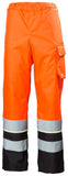 Helly Hansen UC-ME  Winterbroek 71456 CL2 Reflecterend HiVis fluo oranje-ebbenhoutzwart(269)
