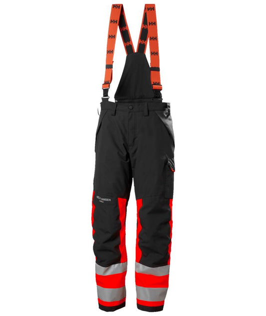 Helly Hansen Alna 2.0 Winterbroek 71490 Reflecterend HiVis rood-ebbenhoutzwart(169)