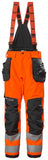 Helly Hansen Alna 2.0 Reflecterende Amerikaanse overalls 71493 Shell Pant CL2 oranje-ebbenhoutzwart(269)