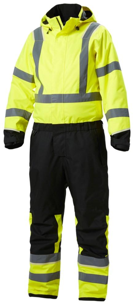Helly Hansen UC-ME  Winteroverall 71555 Reflecterend HiVis geel-ebbenhoutzwart(369)
