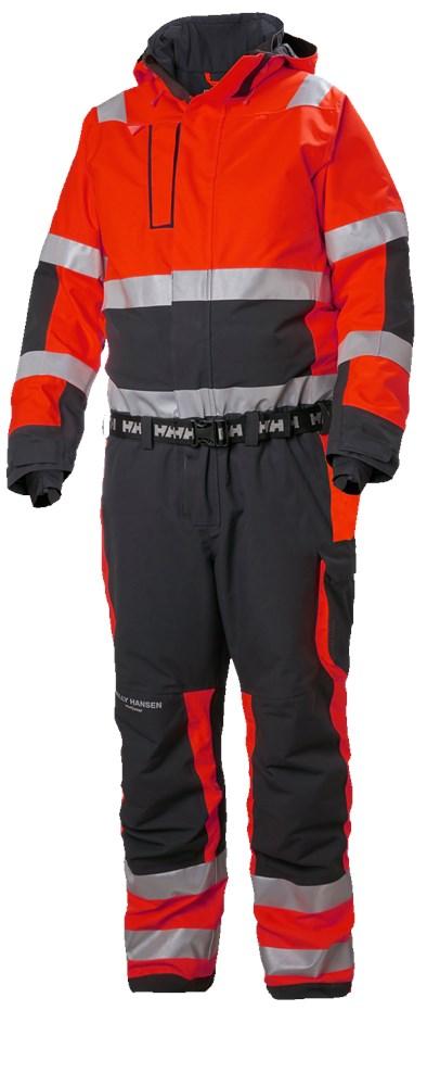 Helly Hansen Alna 2.0 Winteroverall 71694 rood-ebbenhoutzwart(169)