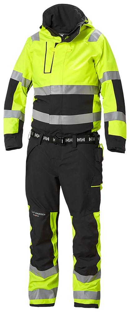 Helly Hansen Alna 2.0 Overall 71695 Shell geel-ebbenhoutzwart(369)