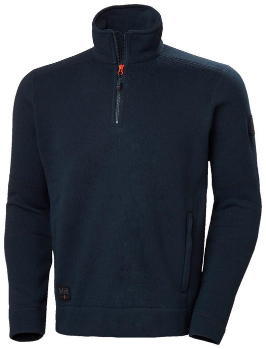 Helly Hansen Kensington  Vesten 72251 1/2 Zip Fleece marineblauw(590)