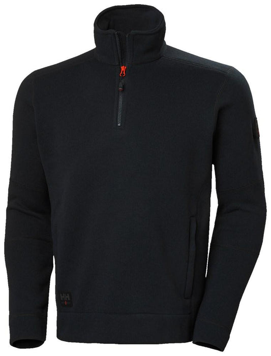 Helly Hansen Kensington  Vesten 72251 1/2 Zip Fleece zwart(990)