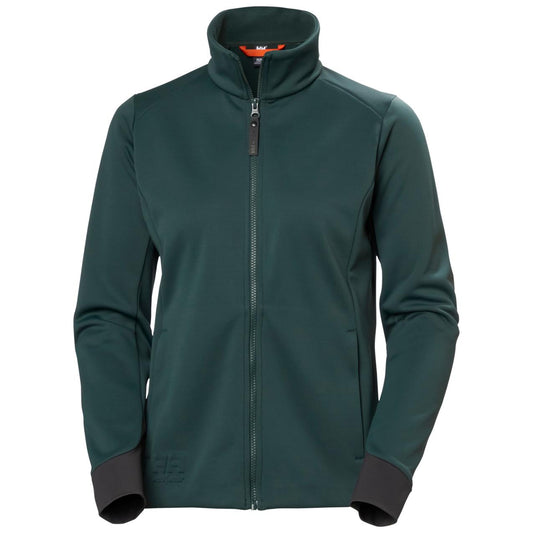 Helly Hansen Tech W Vesten 72381 Midlayer donkergroen(450)