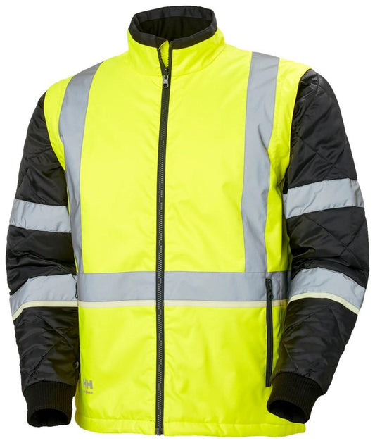 Helly Hansen UC-ME  Jassen 73185 Reflecterend HiVis Insulator geel-ebbenhoutzwart(369)
