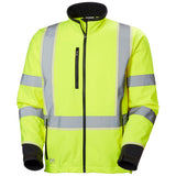 Helly Hansen UC-Me  Jassen 74055 Softshell Reflecterend HiVis geel-ebbenhoutzwart(369)