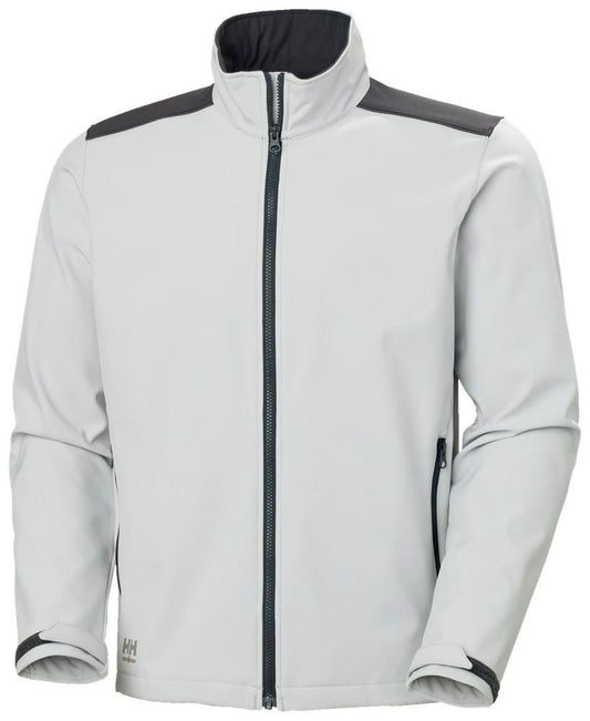 Helly Hansen Manchester 2.0 Jassen 74085 Softshell ooggrijs-ebbenhoutzwart(919)