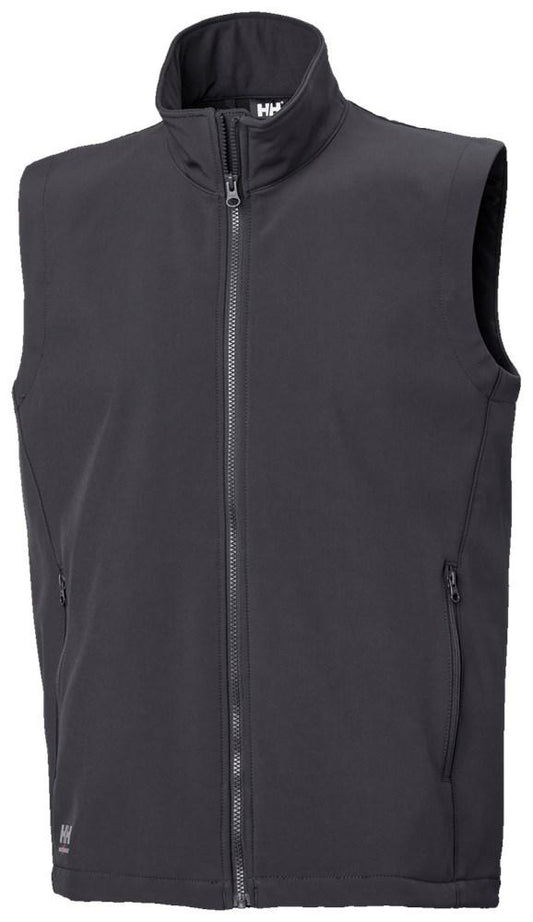 Helly Hansen Manchester 2.0 Bodywarmer 74086 Softshell ebbenhoutzwart(950)