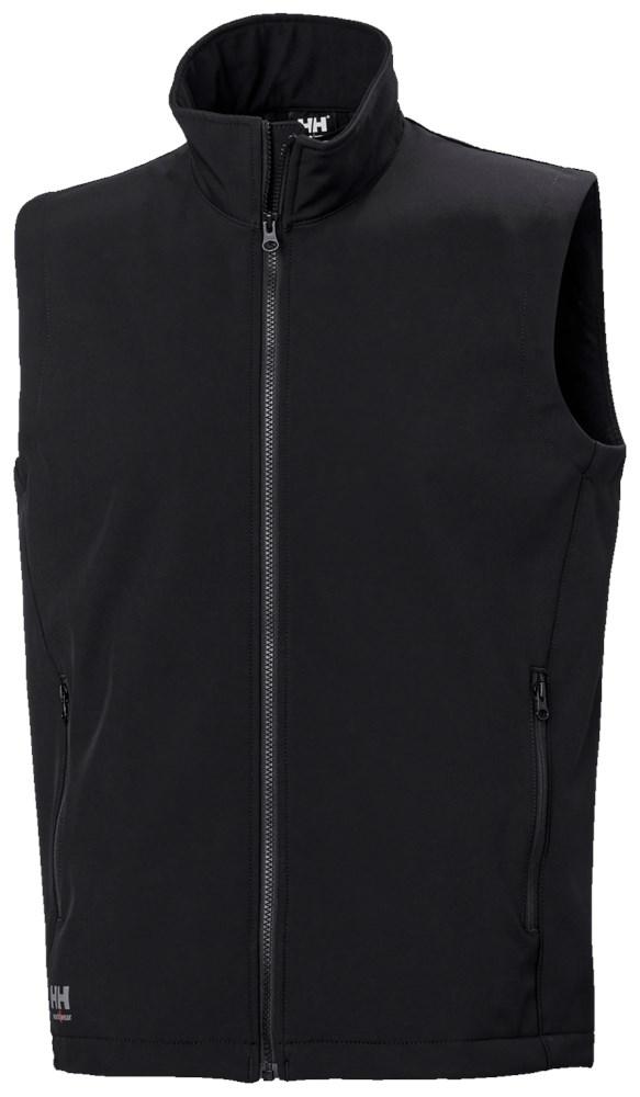 Helly Hansen Manchester 2.0 Bodywarmer 74086 Softshell zwart(990)