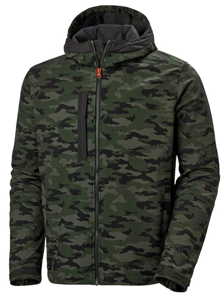 Helly Hansen Kensington  Jassen 74230 Softshell camouflageprint(481)