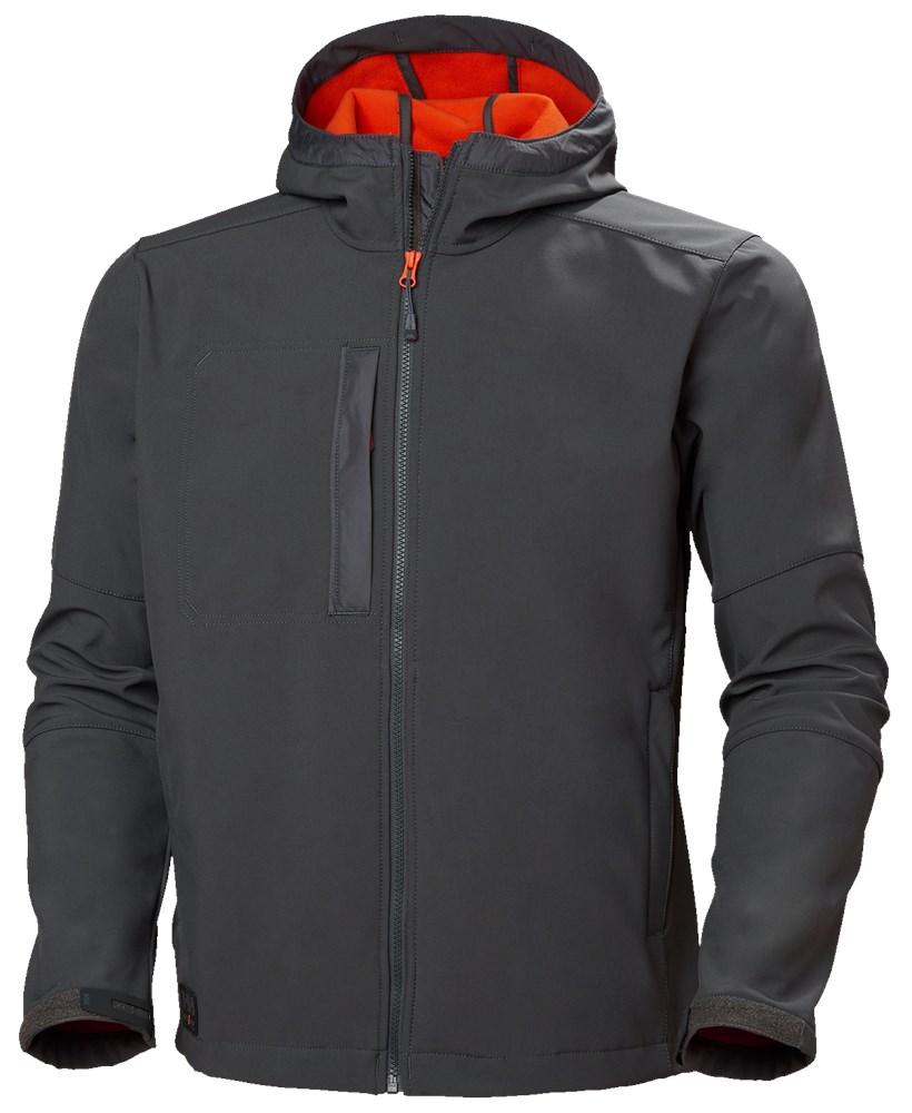 Helly Hansen Kensington  Jassen 74230 Softshell donkergrijs(970)
