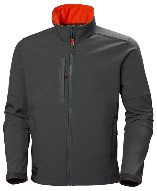 Helly Hansen Kensington  Jassen 74231 Softshell donkergrijs(970)