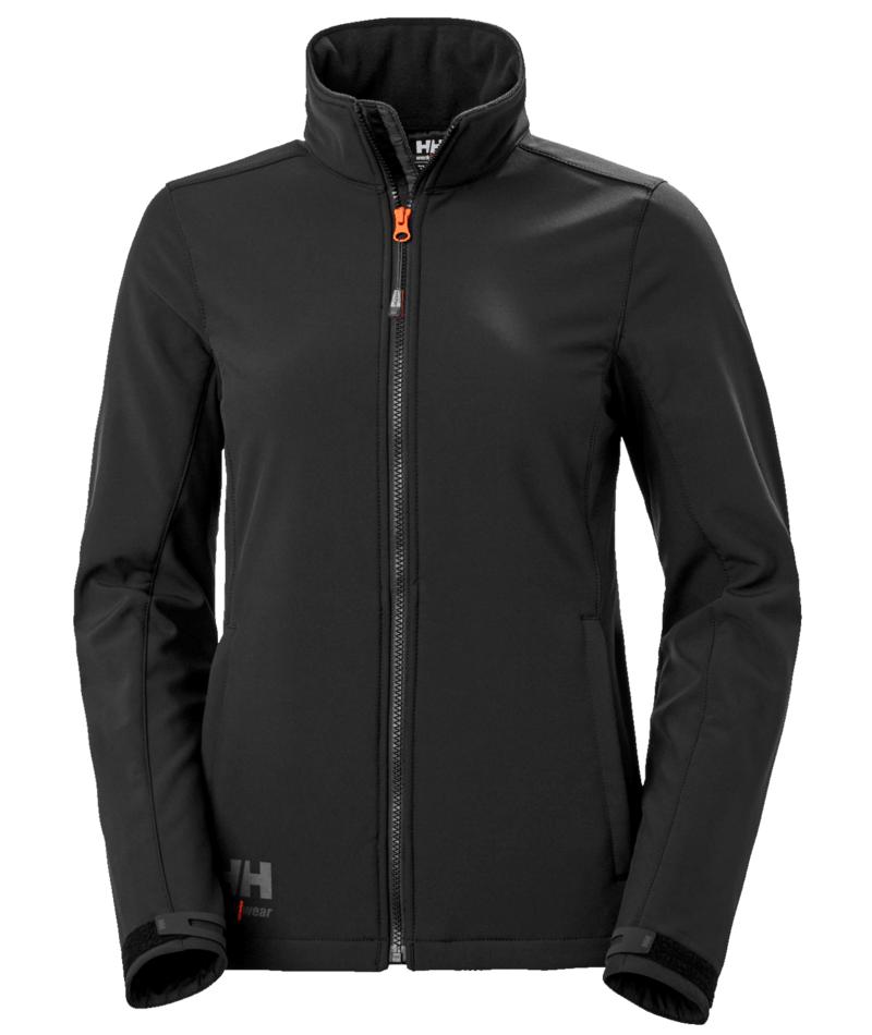 Helly Hansen Kensington W Jassen 74240 Softshell zwart(990)
