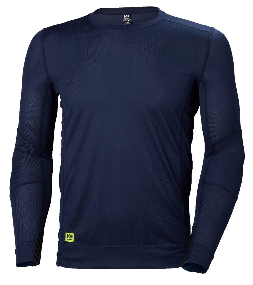Helly Hansen Lifa Ondershirts 75105 Vochtafvoerend navy(590)