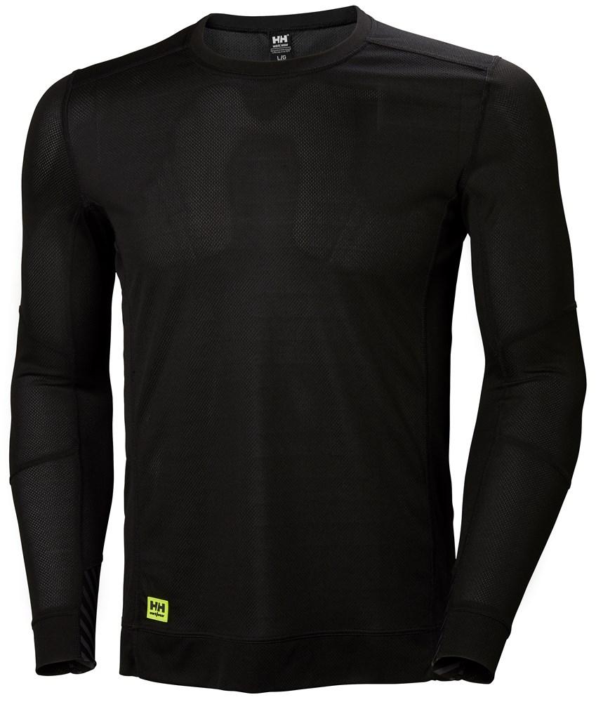 Helly Hansen Lifa Ondershirts 75105 Vochtafvoerend zwart(990)