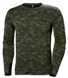 Helly Hansen Lifa Merino Ondershirts 75106 Thermo Vochtafvoerend camouflage print(481)