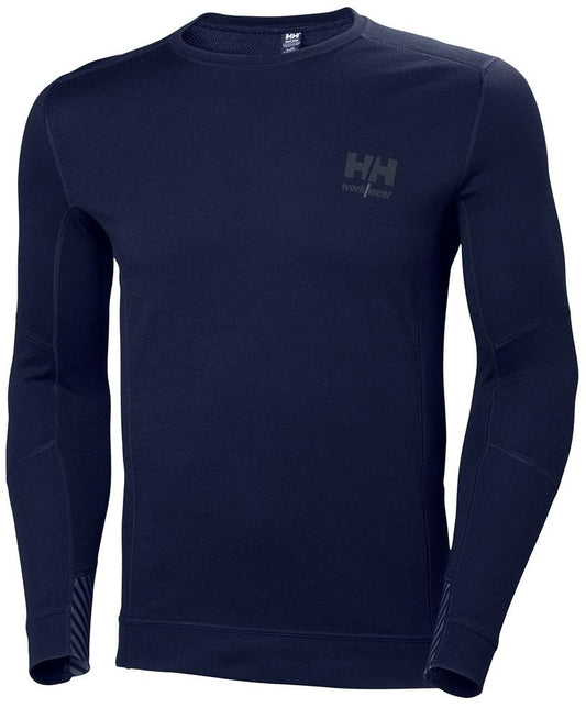 Helly Hansen Lifa Merino Ondershirts 75106 Thermo Vochtafvoerend navy(590)