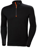 Helly Hansen Lifa Merino Thermo shirts 75107 Thermo Halve Rits Vochtafvoerend zwart(990)