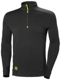 Helly Hansen Lifa  Poloshirt 75109 Half Zip Baselayer lange mouwen zwart(990)