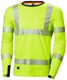 Helly Hansen ICU Lifa Active T-shirts 75111 Crewneck HiVis fluo geel(360)