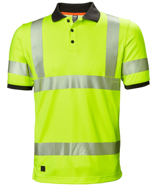 Helly Hansen ICU Lifa Active Polo 75112 Reflecterend HiVis fluo geel(360)