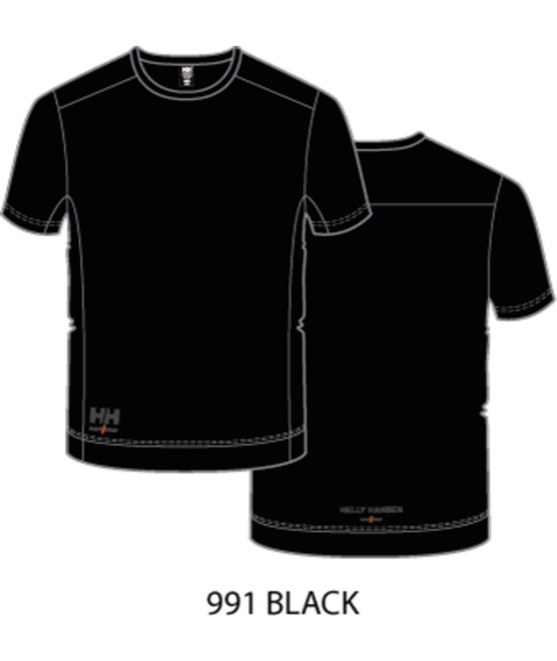 Helly Hansen Lifa Active T-Shirt 75116 Thermo Baselayer zwart-wit(991)