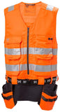 Helly Hansen Alna 2.0 Bouwvest 77120 Construct Reflecterend HiVis oranje-ebbenhoutzwart(269)