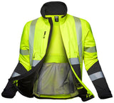 Helly Hansen ICU BRZ Jas 77203 HiVis geel-ebbenhoutzwart(369)