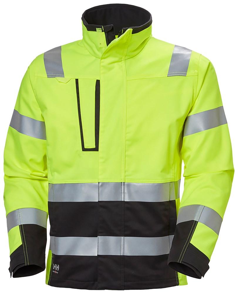 Helly Hansen Alna 2.0 Jas 77220 Reflecterend HiVis geel-ebbenhoutzwart(369)