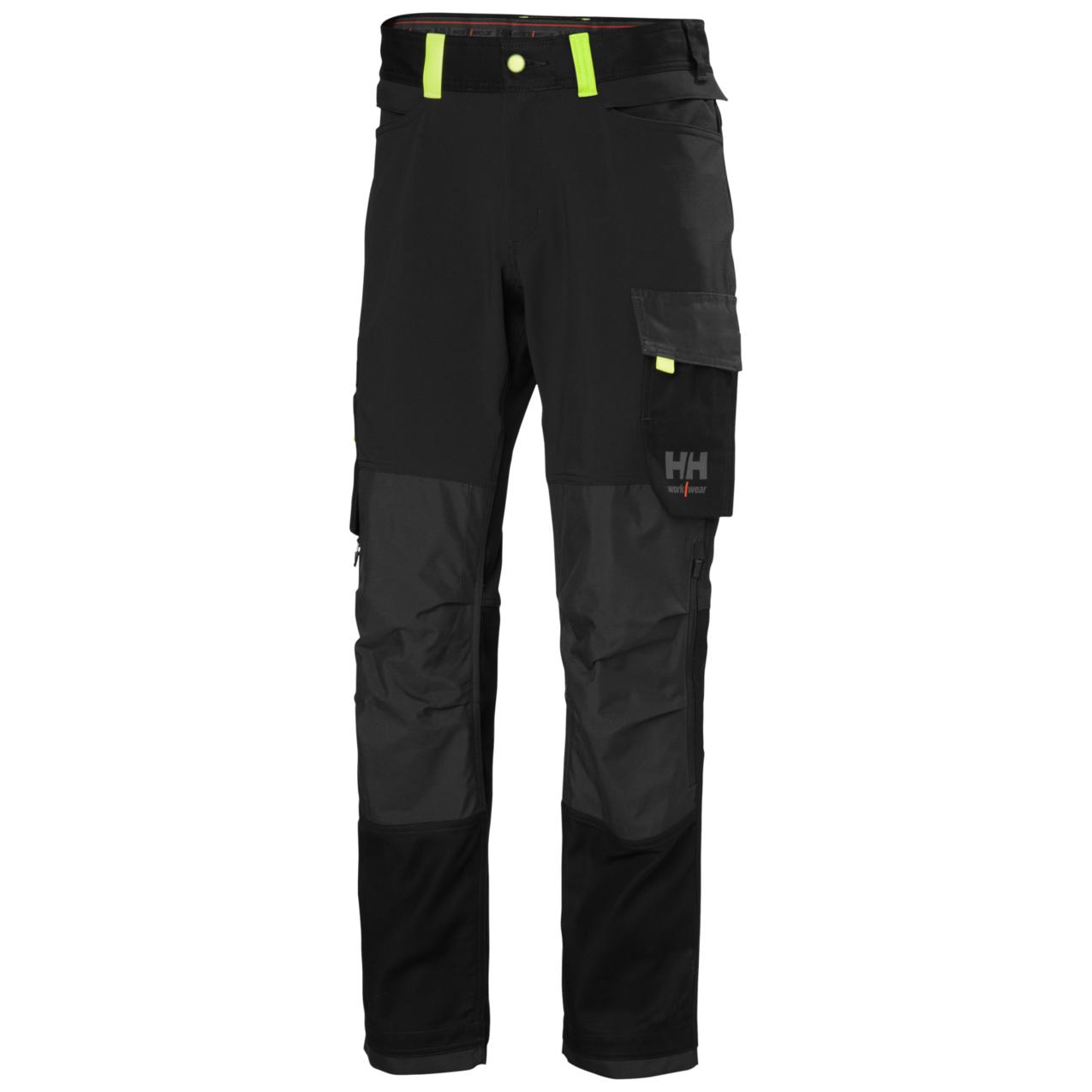 Helly Hansen Oxford 4X Werkbroeken 77395 HH Connect zwart-mistgrijs(999)