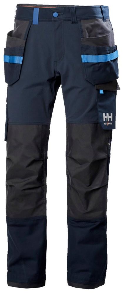 Helly Hansen Oxford 4X Werkbroeken 77405 Constructie marineblauw-ebbenhoutzwart(599)