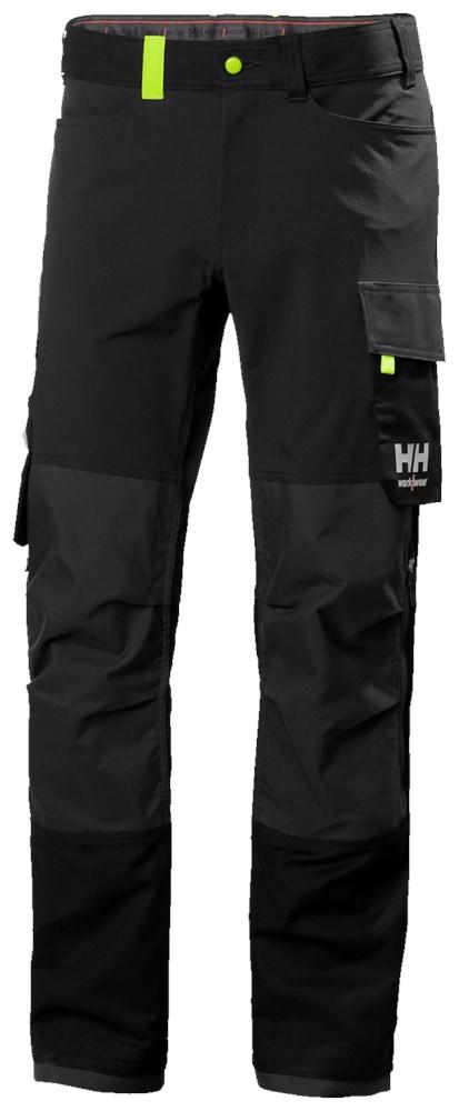 Helly Hansen Oxford 4X Werkbroeken 77407 zwart-ebbenhoutzwart(999)