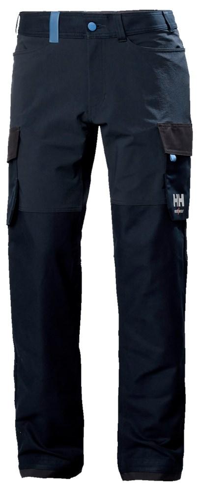 Helly Hansen Oxford 4X Werkbroeken 77408 Cargo marineblauw-ebbenhoutzwart(599)