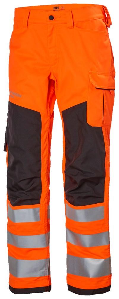 Helly Hansen Alna 2.0 Werkbroeken 77421 Reflecterend HiVis klasse 2 oranje-ebbenhoutzwart(269)