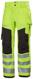 Helly Hansen Alna 2.0 Werkbroeken 77421 Reflecterend HiVis klasse 2 geel-ebbenhoutzwart(369)