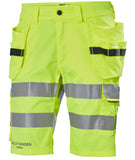 Helly Hansen Alna 2.0 Shorts 77425 Constructie Reflecterend HiVis klasse 1 geel-ebbenhoutzwart(369)