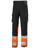 Helly Hansen Alna 4X Werkbroeken 77433 Cargo HiVis klasse 1 oranje-ebbenhoutzwart(269)