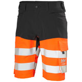 Helly Hansen Alna 4X Shorts 77434 HH Connect Hi Vis klasse 1 oranje-ebbenhoutzwart(269)