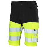 Helly Hansen Alna 4X Shorts 77434 HH Connect Hi Vis klasse 1 geel-ebbenhoutzwart(369)