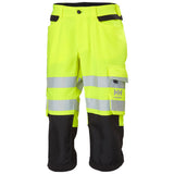 Helly Hansen Alna 4X Piratenbroek 77437 HH Connect Hi Vis klasse 1 geel-ebbenhoutzwart(369)
