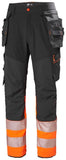 Helly Hansen ICU BRZ Werkbroeken 77500 Constructie Reflecterend HiVis klasse 1 oranje-ebbenhoutzwart(269)