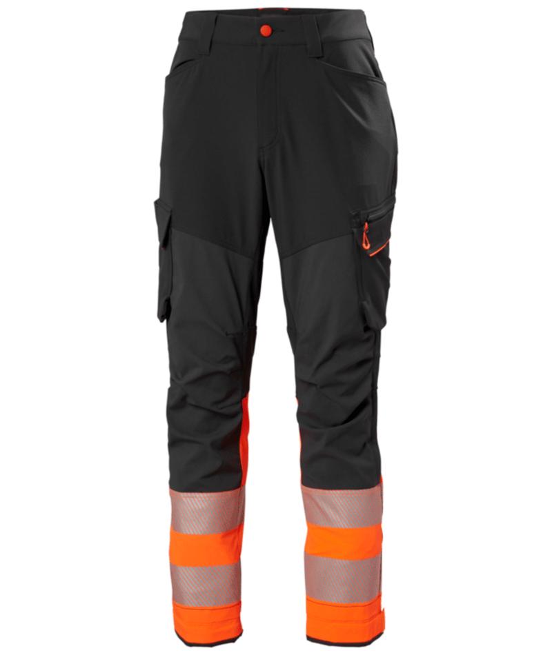 Helly Hansen ICU BRZ Werkbroeken 77501 Cargo Pant Reflecterend HiVis klasse 1 oranje-ebbenhoutzwart(269)